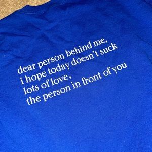 Royal Blue Hanes Crewneck